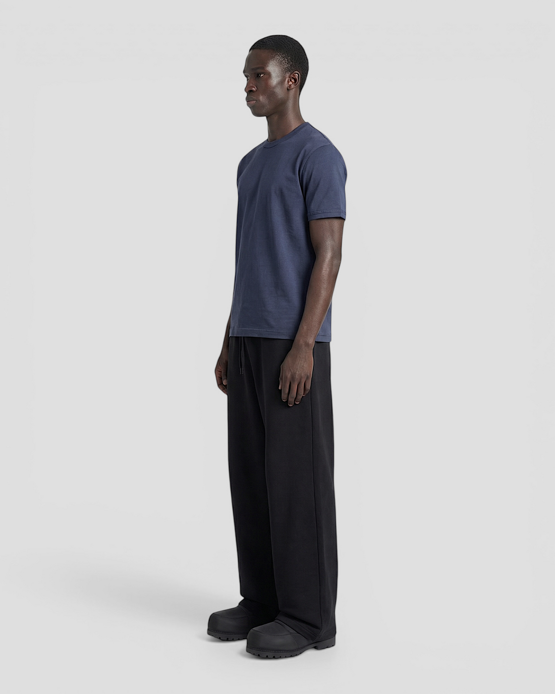 Luis Regular Blank Navy Tee V2