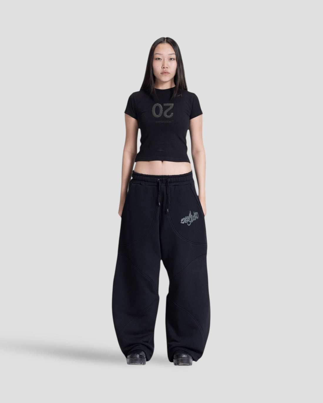 DEMENTE BLACK 02 BABY TEE