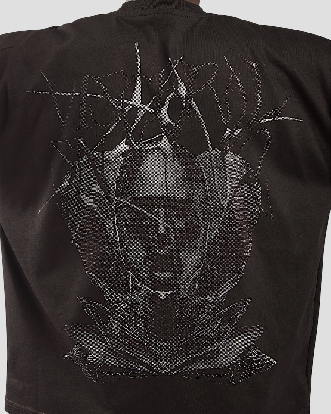 VISCERAL BLACK BOXY TEE