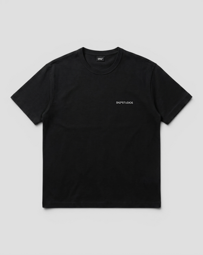 LOGO BLACK REGULAR TEE – SN2 STUDIOS