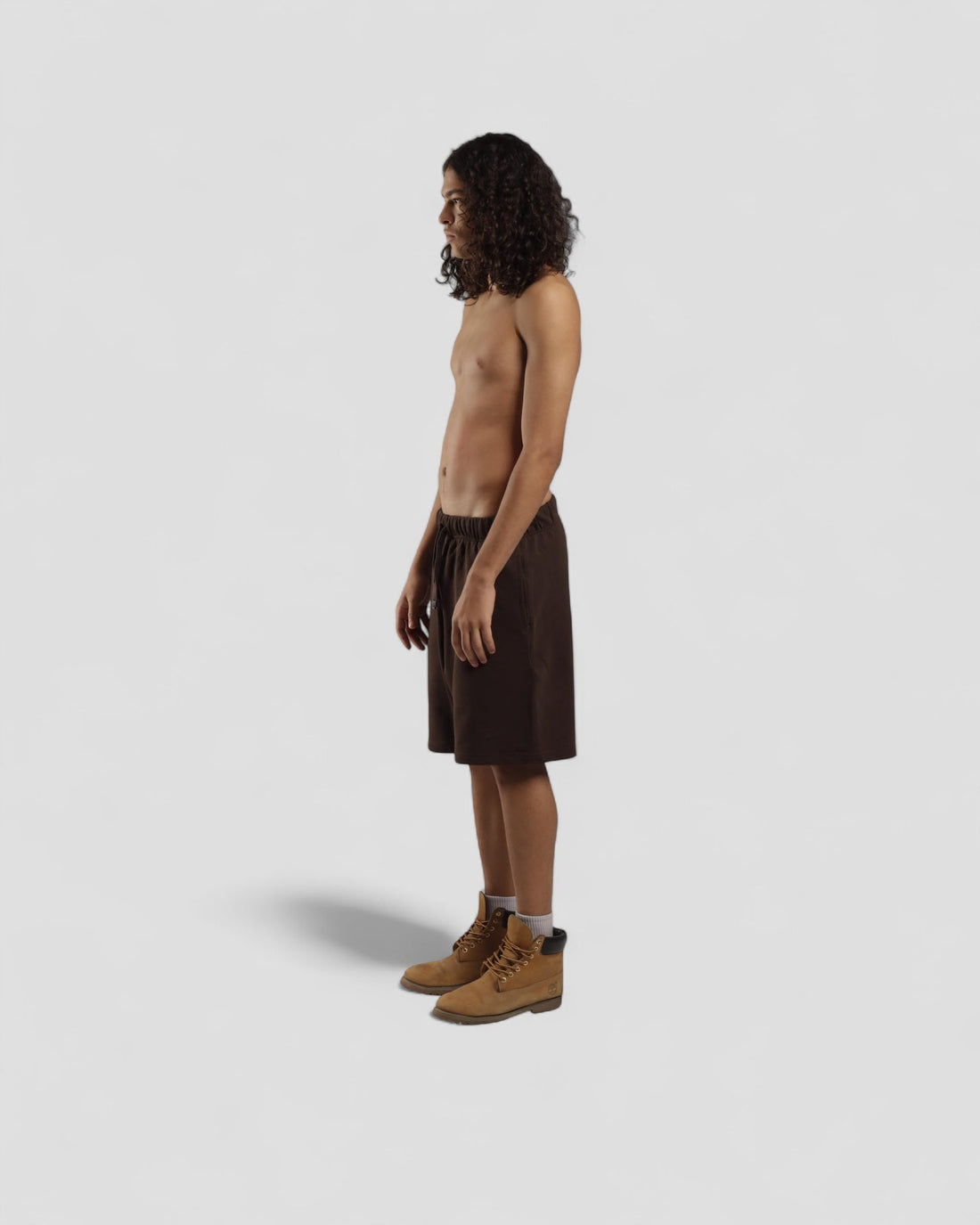 The Perfect Blank Brown Shorts