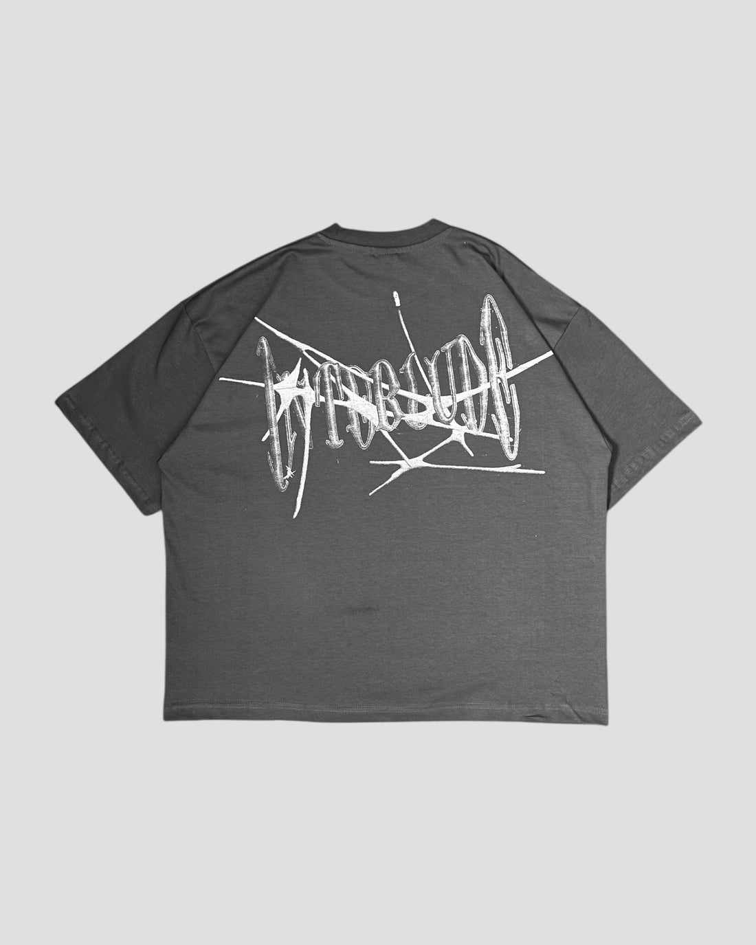 INTERLUDE GREY BOXY TEE