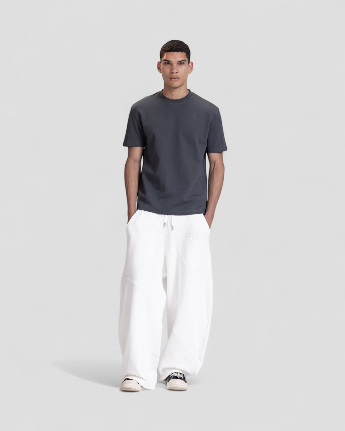 The Perfect Blank Dark Grey Regular Fit Tshirt V1