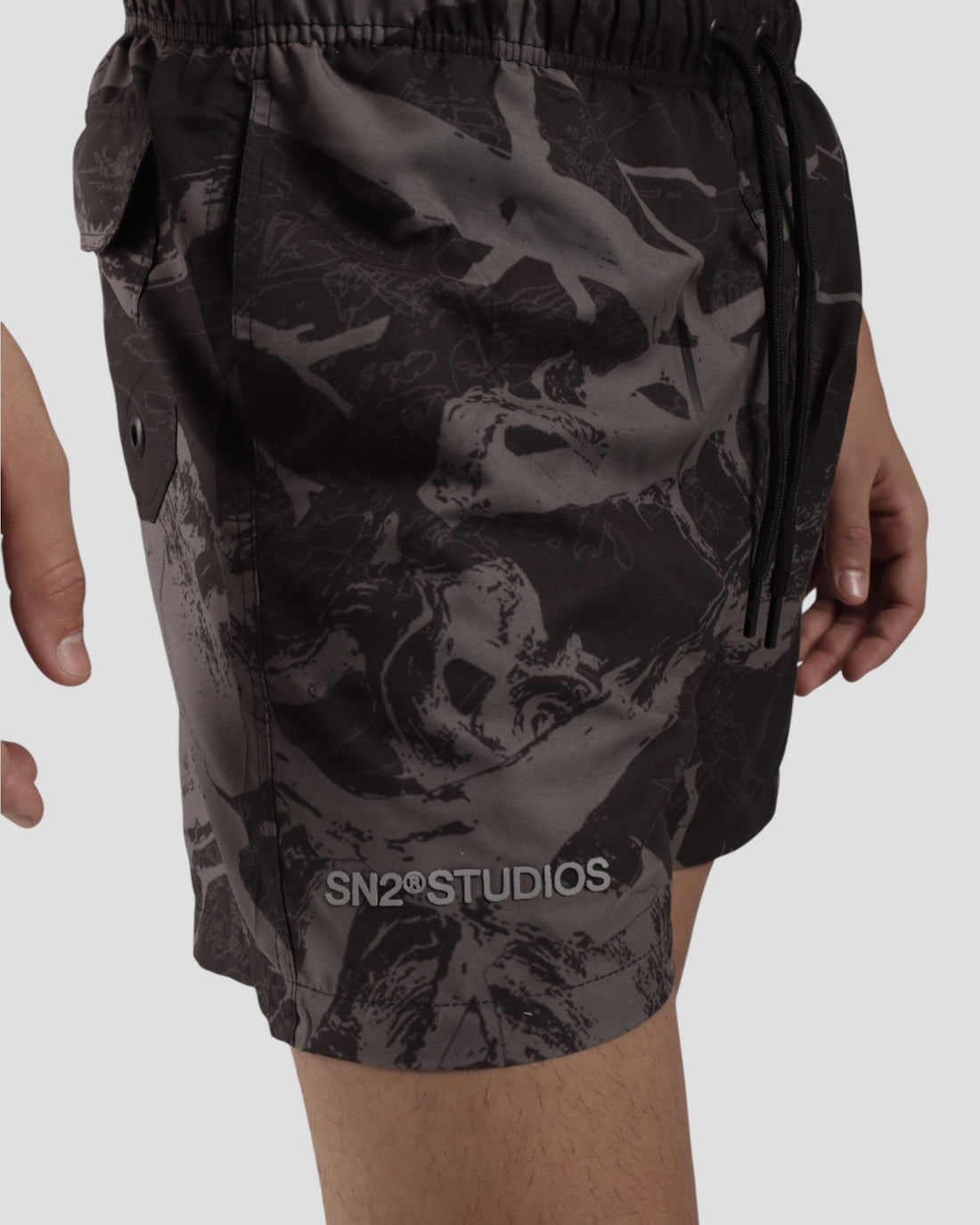 DEMENTE CAMO SWIMSHORTS