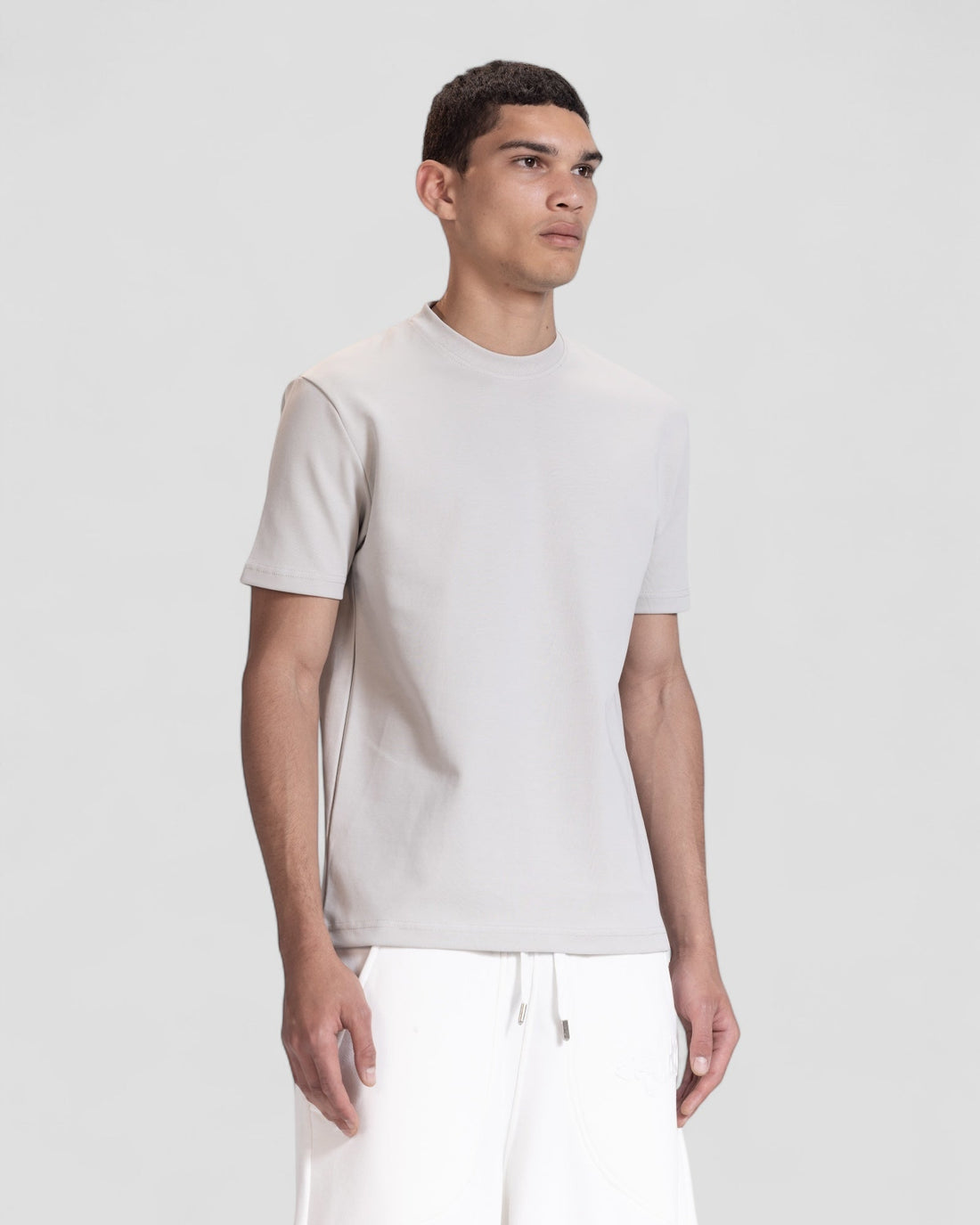 The Perfect Blank Light Grey Regular Fit Tshirt V1