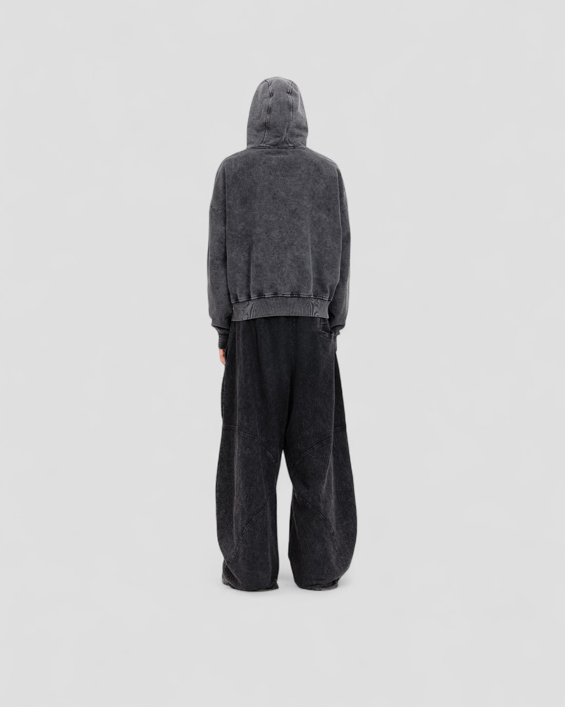 DEMENTE WASHED GREY ZIPUP JACKET (10156815483155)