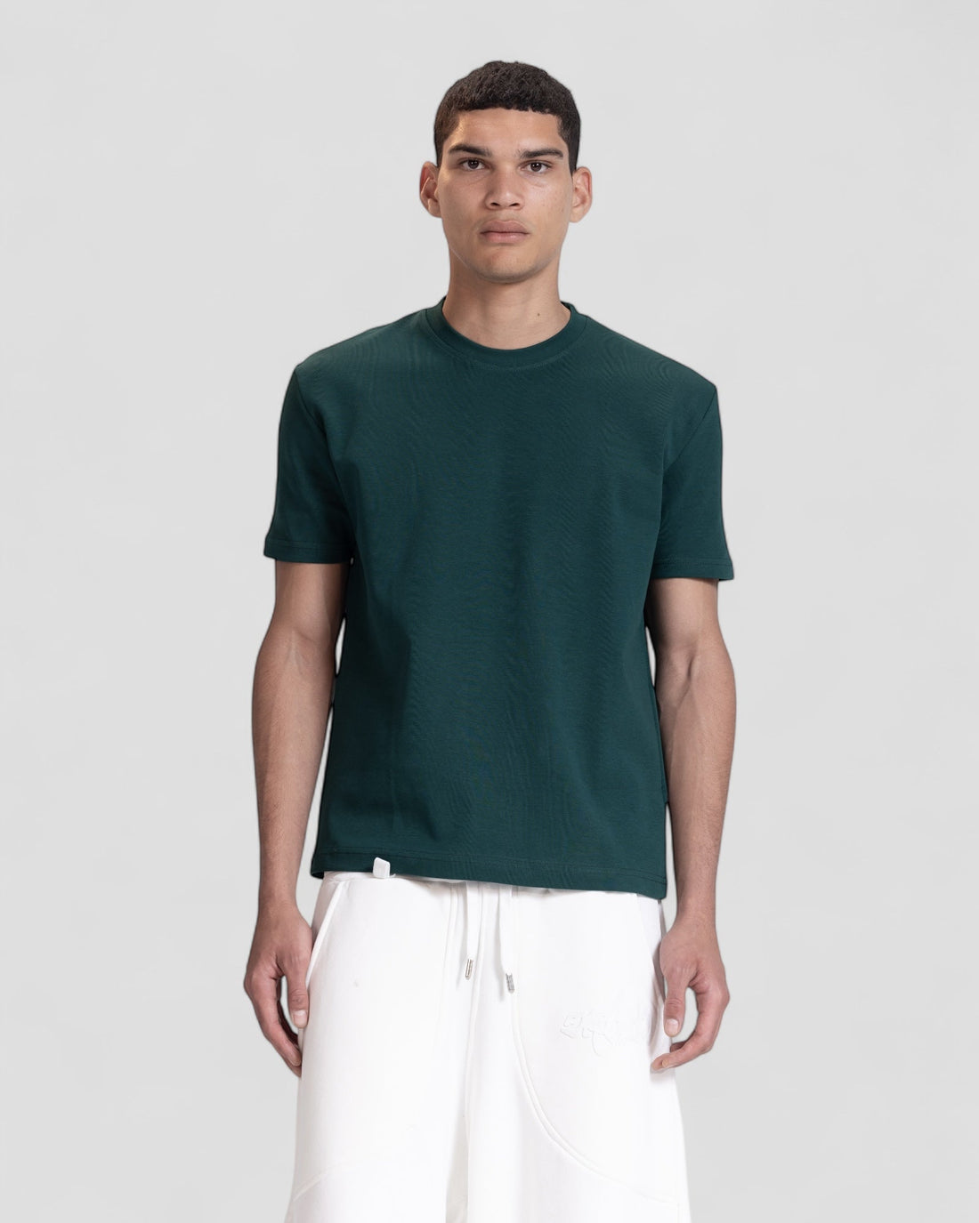The Perfect Blank Teal Regular Fit Tshirt V1