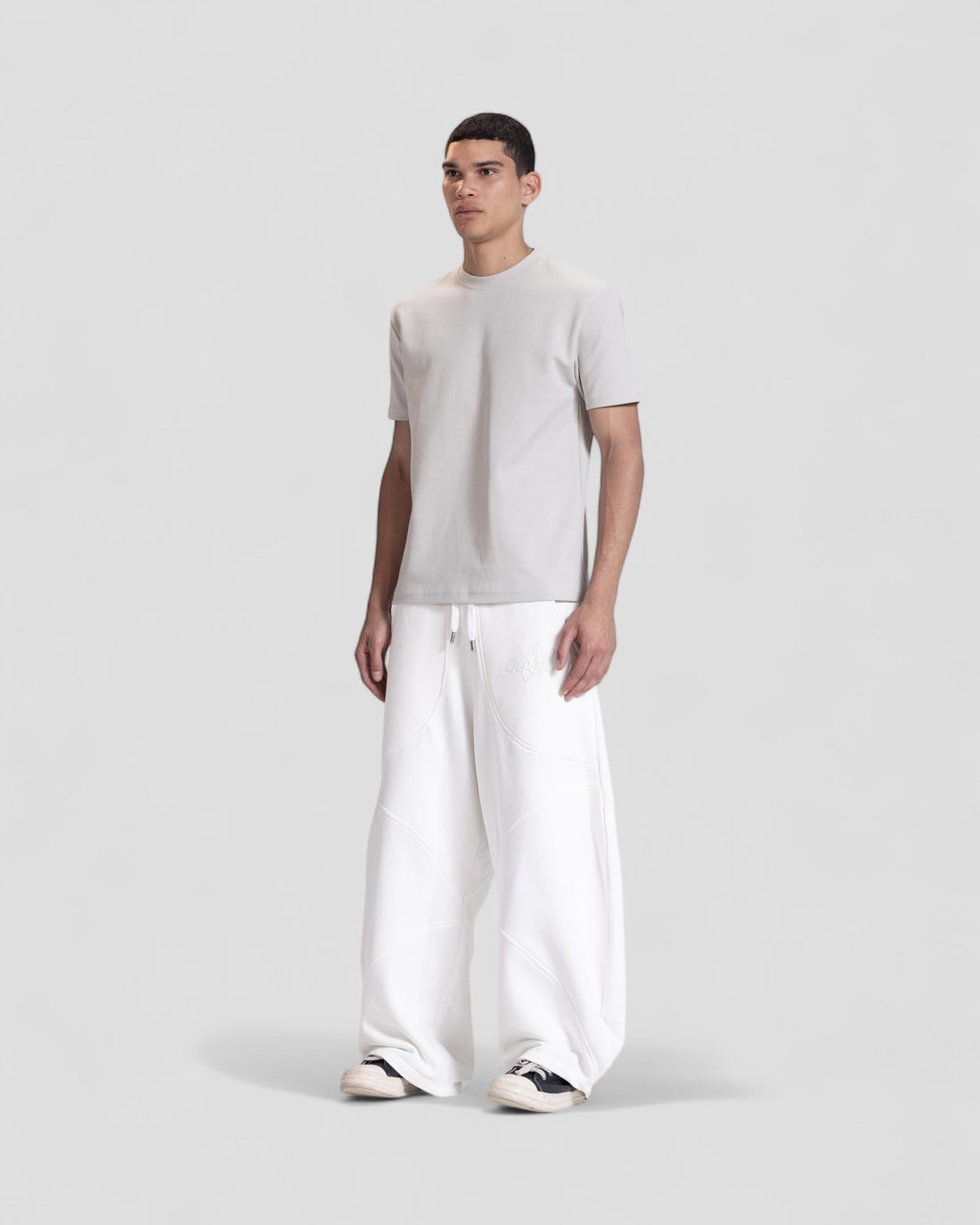 The Perfect Blank Light Grey Regular Fit Tshirt V1