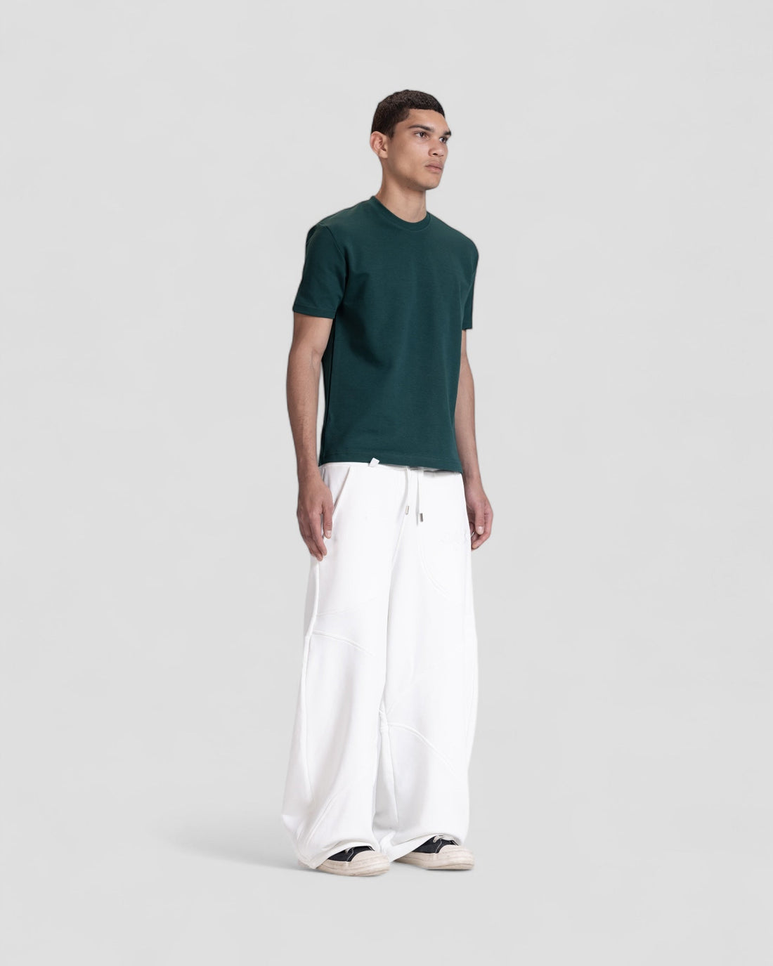 The Perfect Blank Teal Regular Fit Tshirt V1