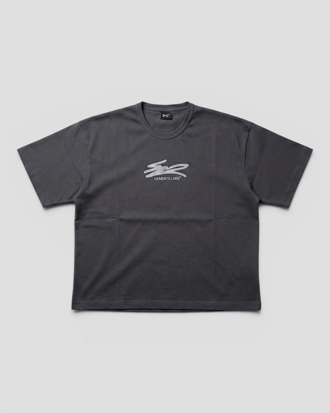 FLOTANTE GREY OVERSIZED TEE