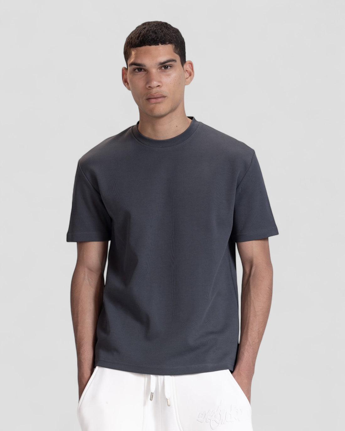 The Perfect Blank Dark Grey Regular Fit Tshirt V1