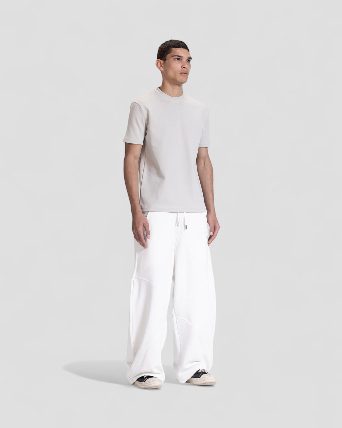 The Perfect Blank Light Grey Regular Fit Tshirt V1