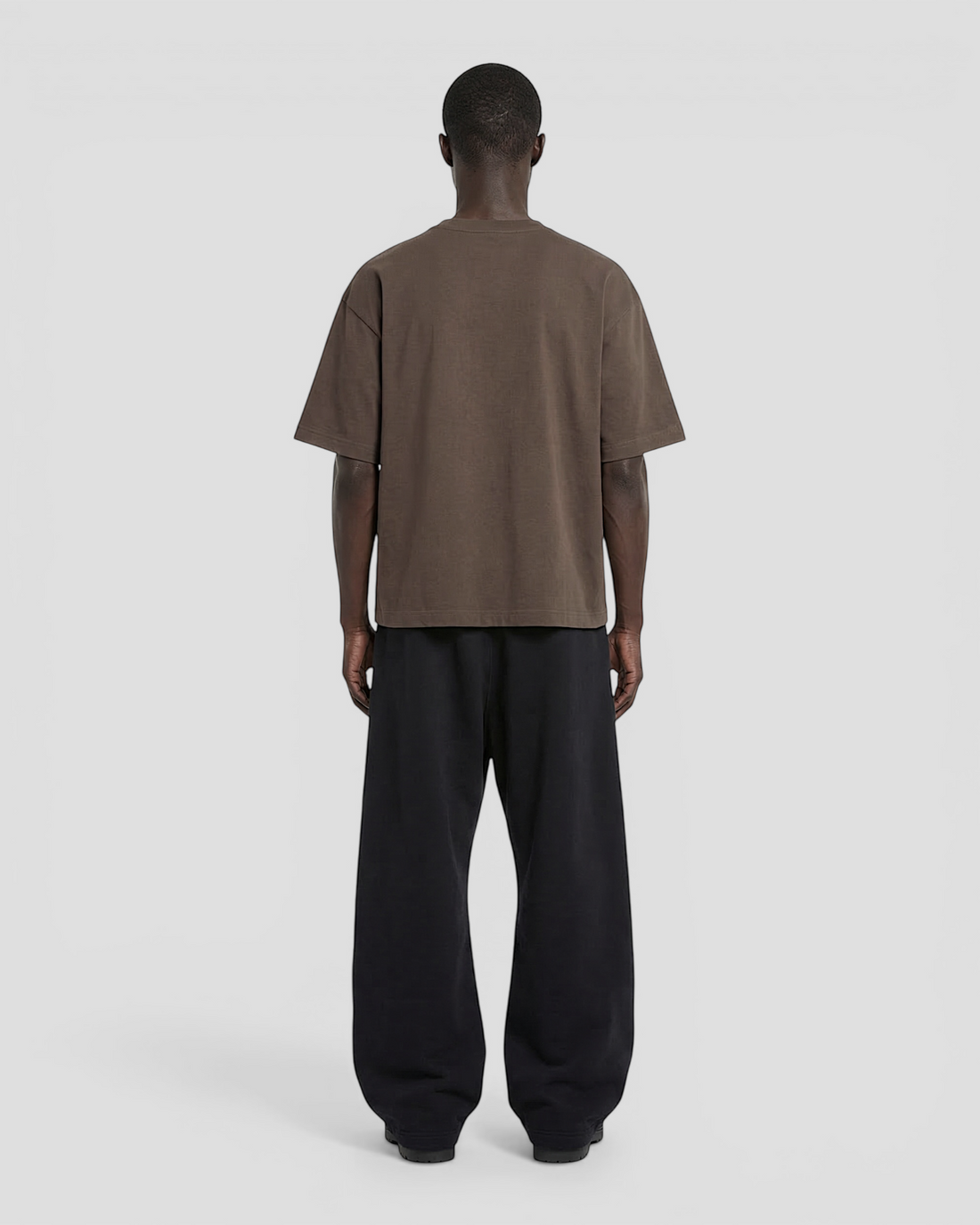 Norte Oversized Blank light Brown Tee V2