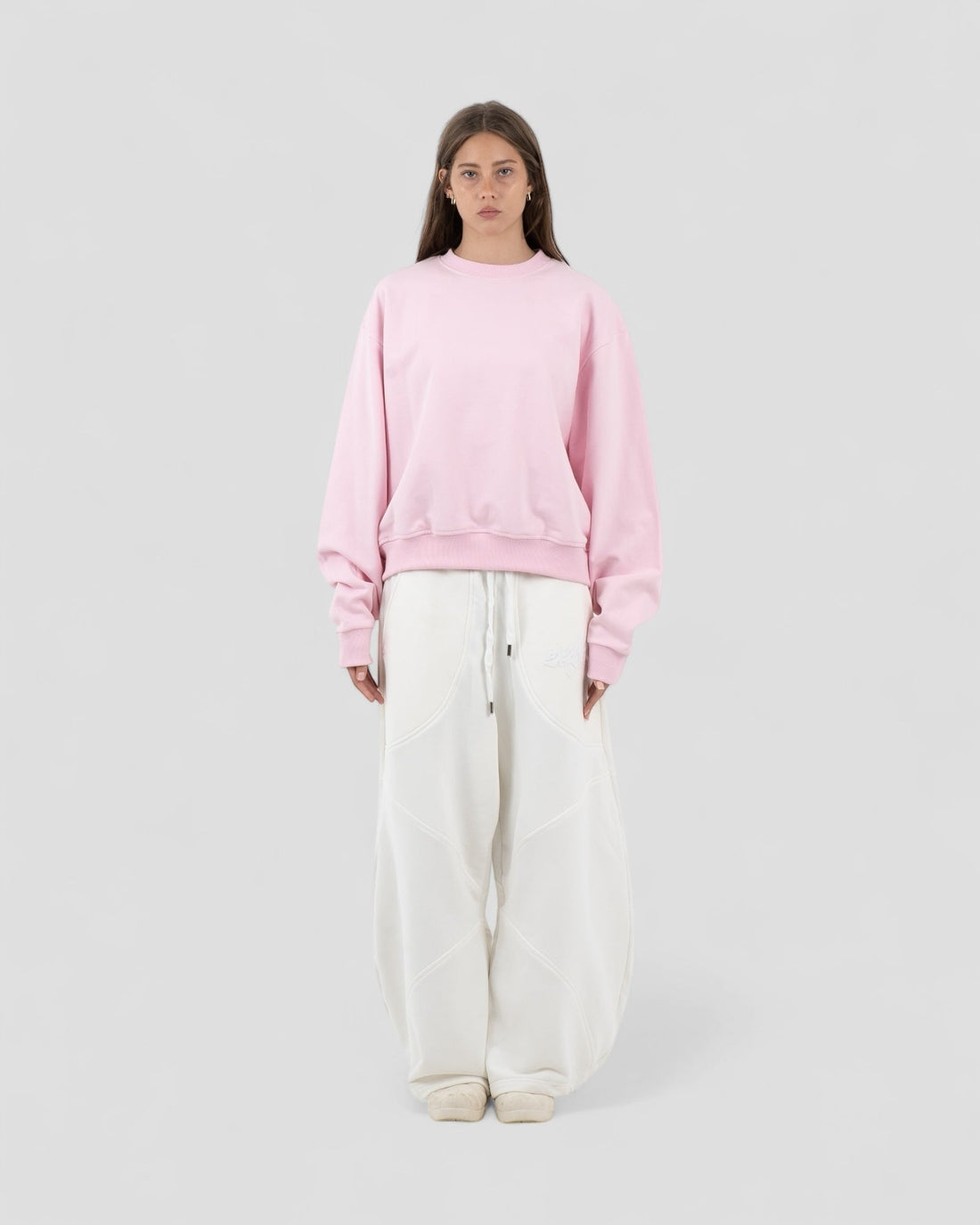 The Perfect Blank Pink Crewneck