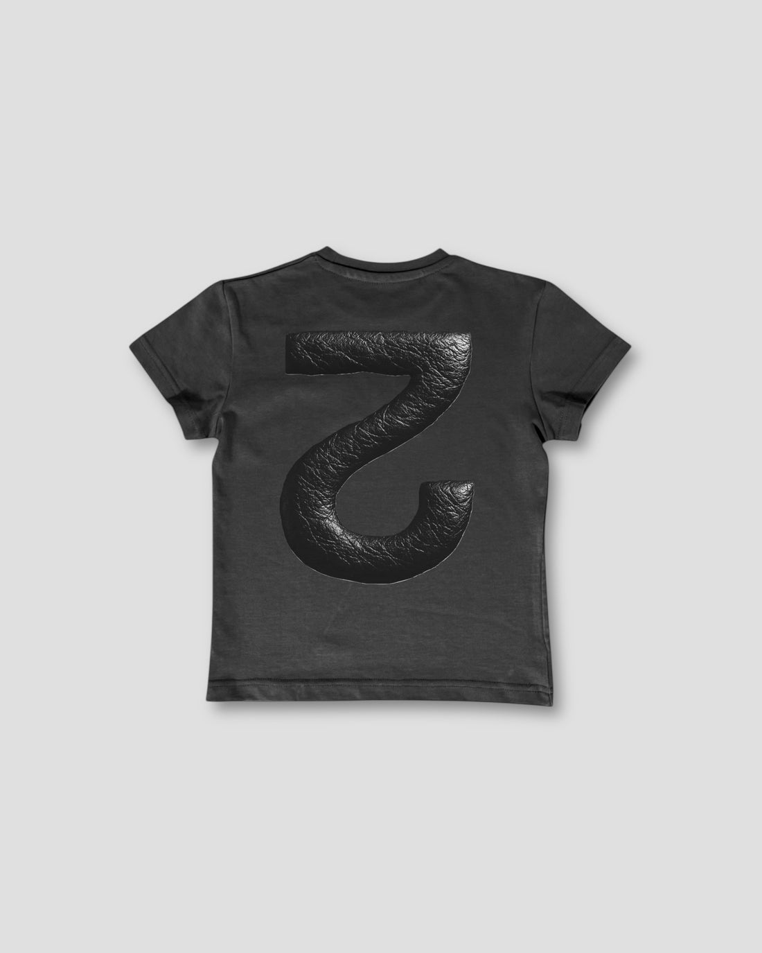 DEMENTE GREY REVERSED 2 BABY TEE