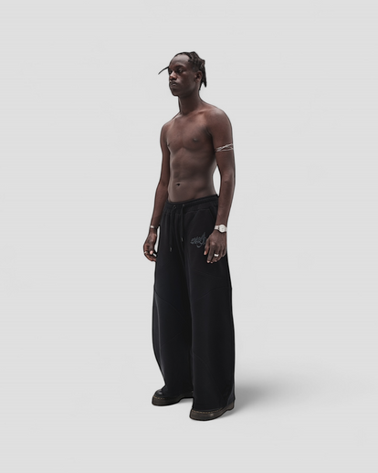 DEMENTE MIDWEIGHT BLACK SWEATPANTS – SN2 STUDIOS