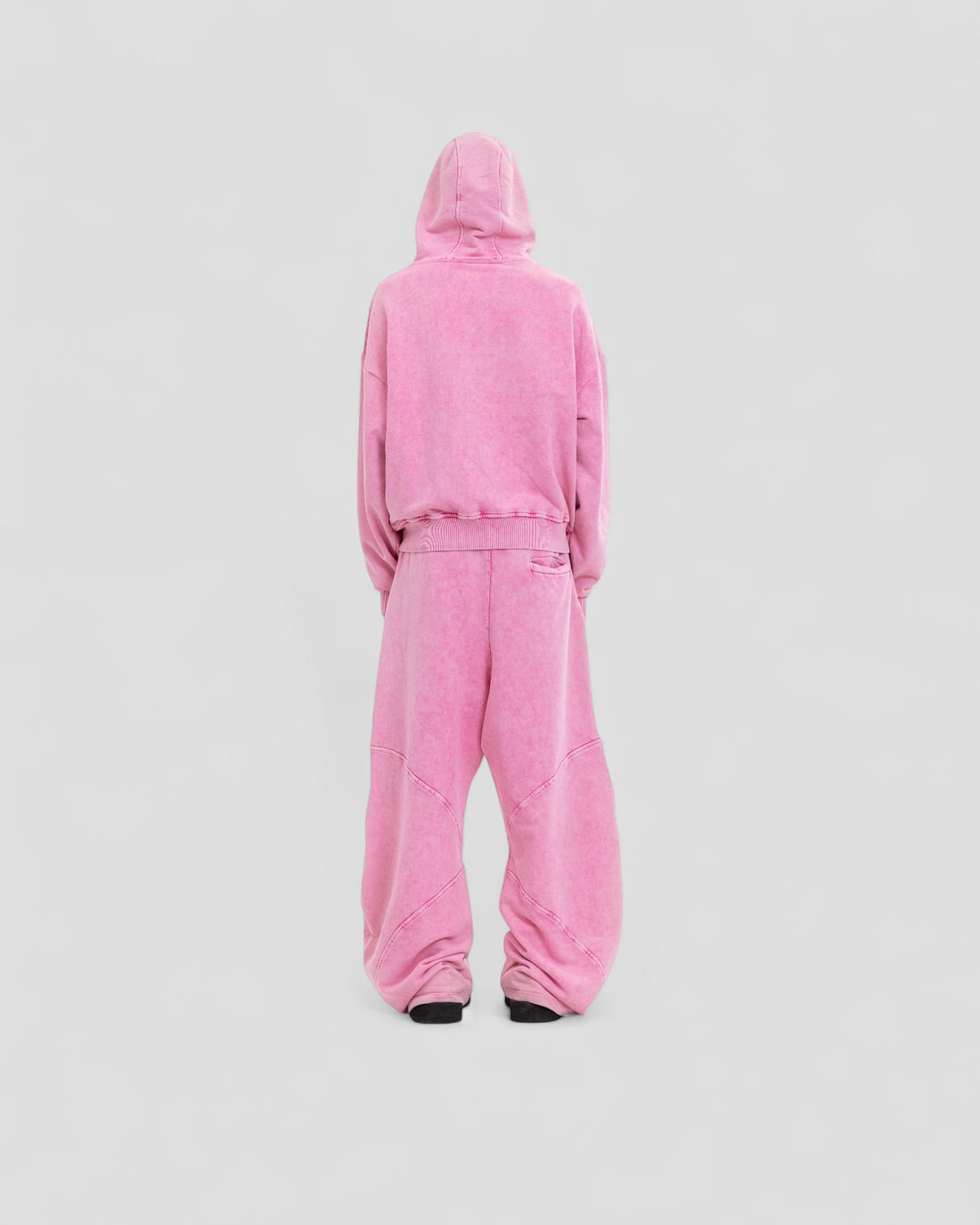 DEMENTE WASHED PINK ZIPUP JACKET (10156822921491)