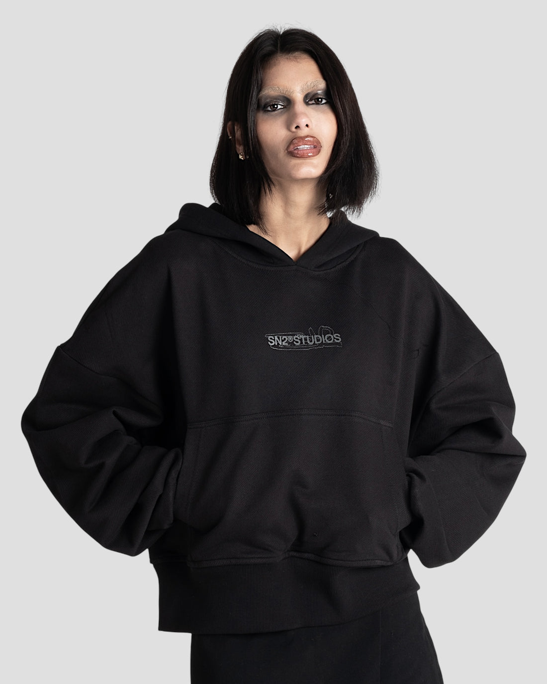 BLACK DEMENTE HOODIE