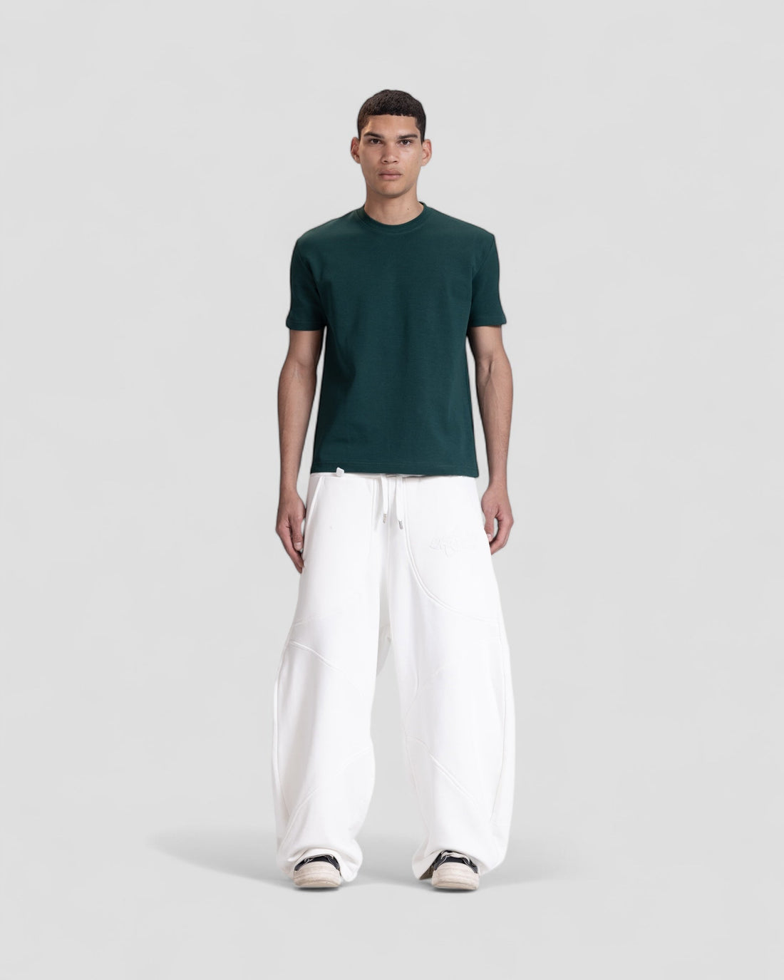The Perfect Blank Teal Regular Fit Tshirt V1