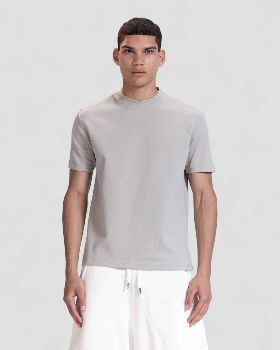 The Perfect Blank Grey Regular Fit Tshirt V1