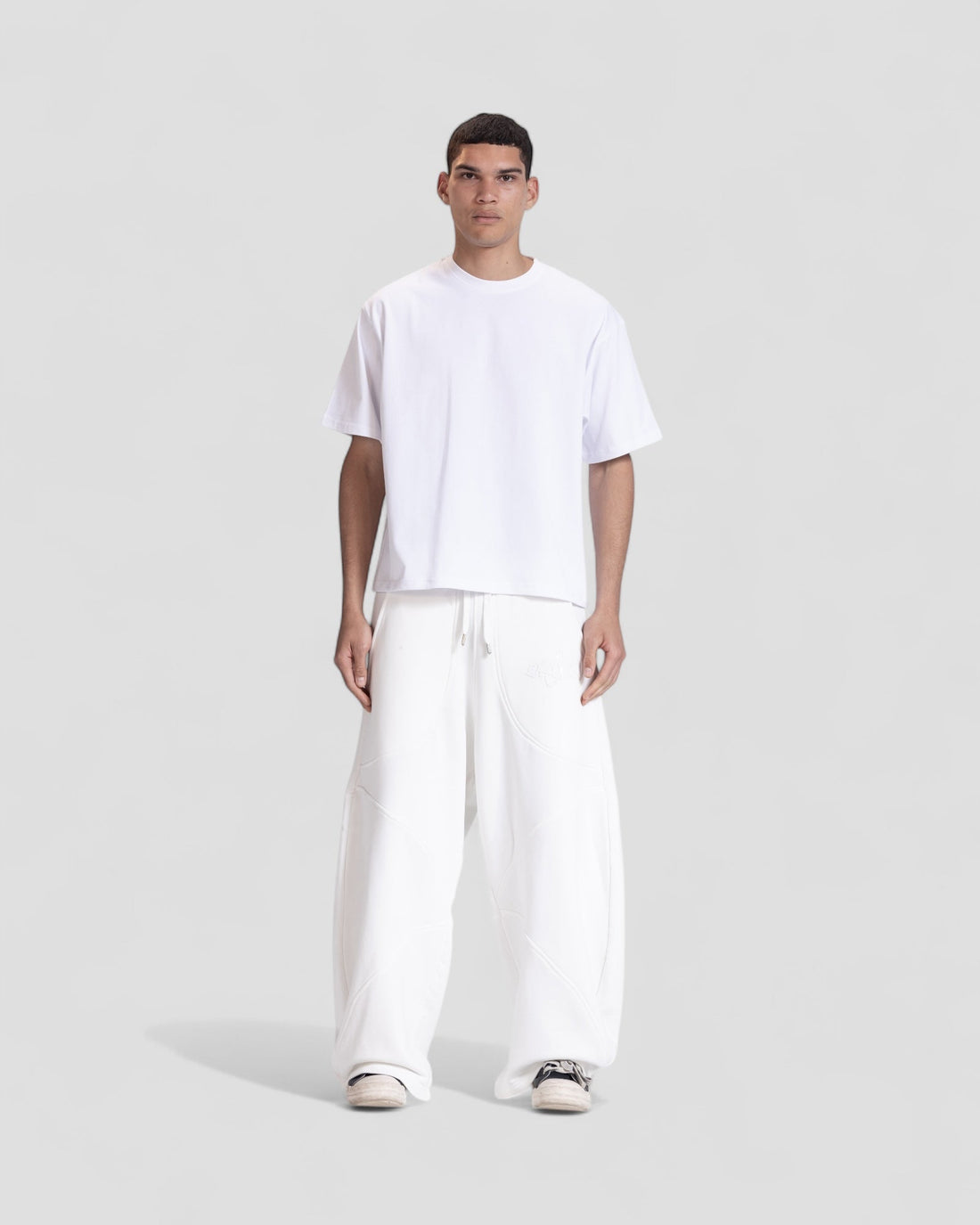 The Perfect Blank White Boxy Tshirt V1