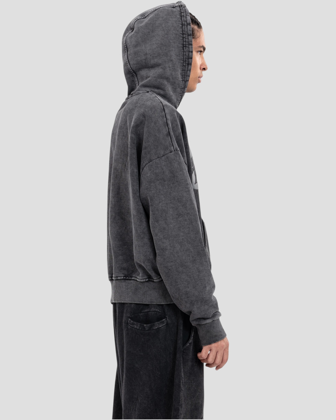 DEMENTE WASHED GREY ZIPUP JACKET (10156815483155)