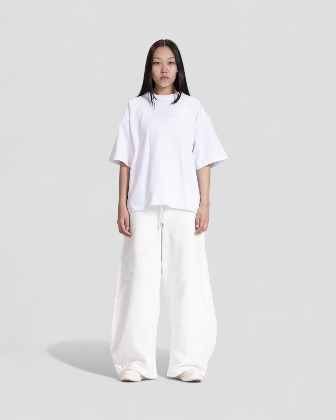 The Perfect Blank White Boxy Tshirt V1