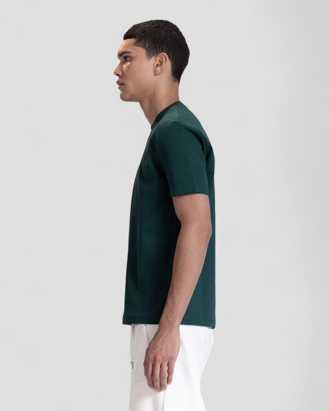 The Perfect Blank Teal Regular Fit Tshirt V1