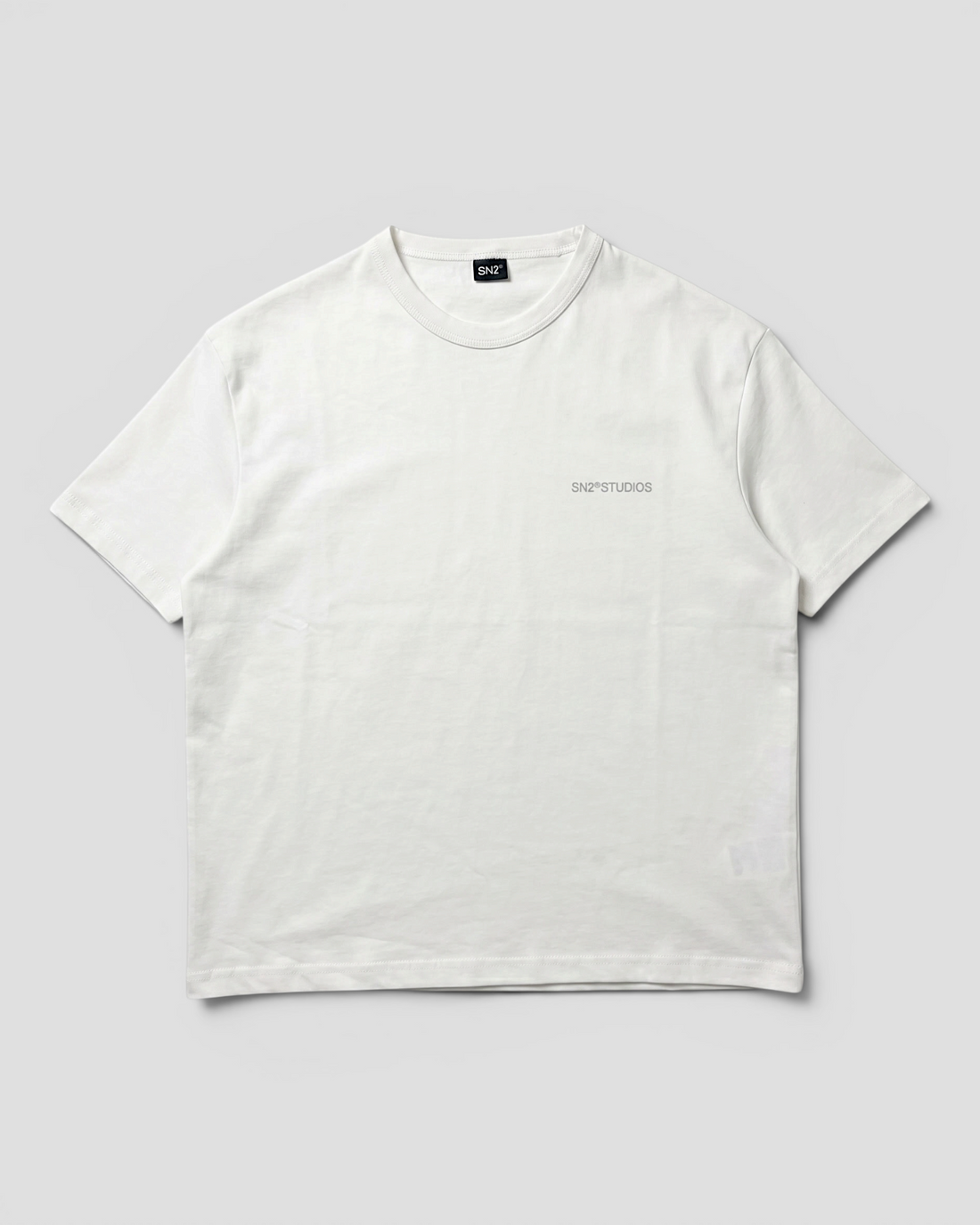 LOGO WHITE REGULAR TEE