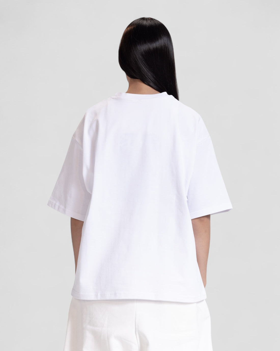 The Perfect Blank White Boxy Tshirt V1