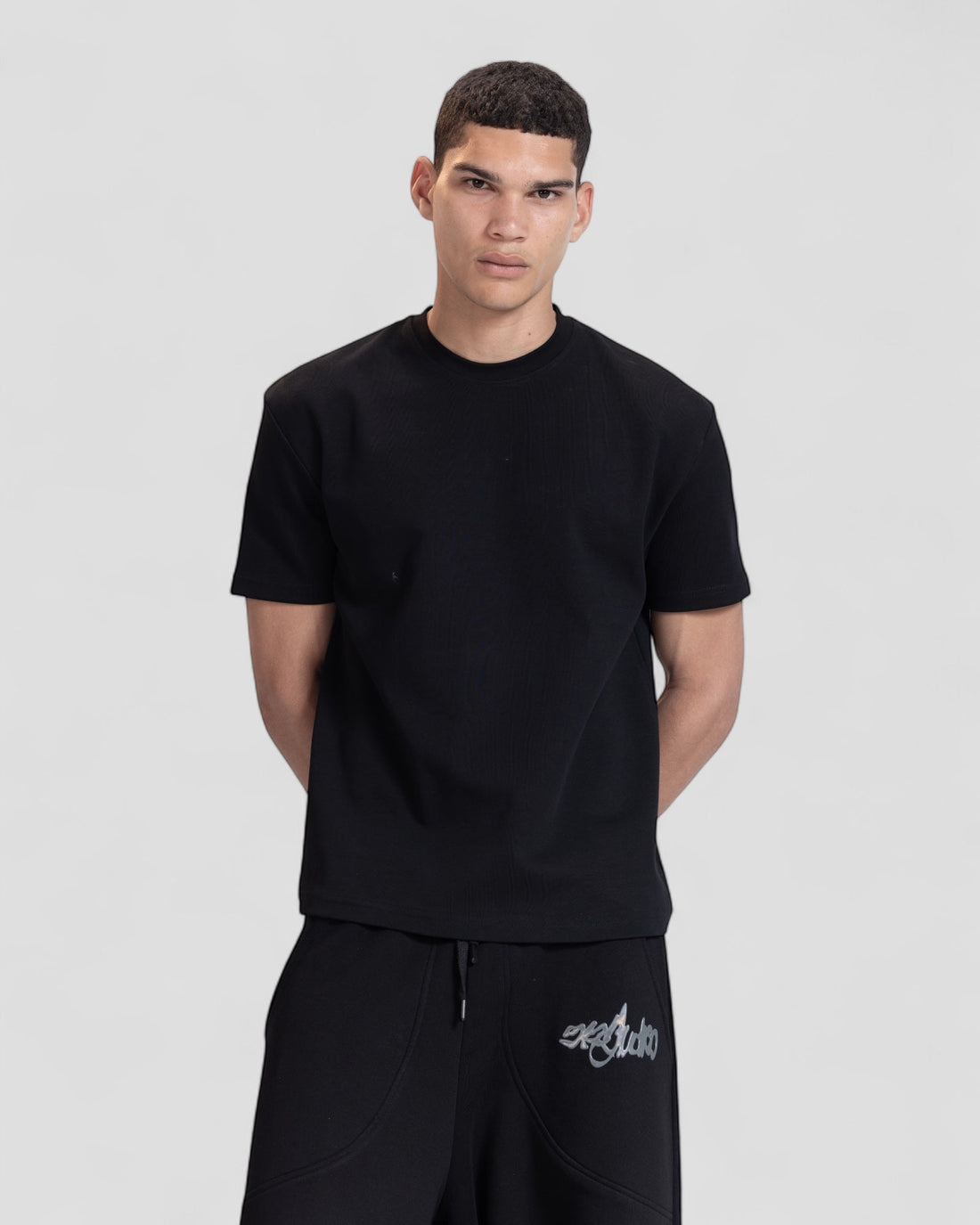 The Perfect Blank Dark Brown Regular Fit Tshirt V1