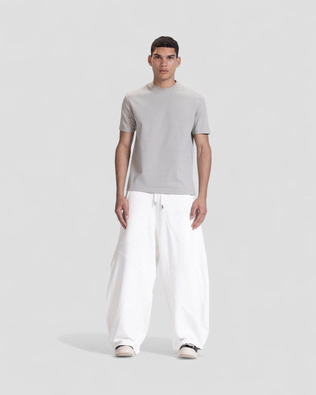 The Perfect Blank Grey Regular Fit Tshirt V1