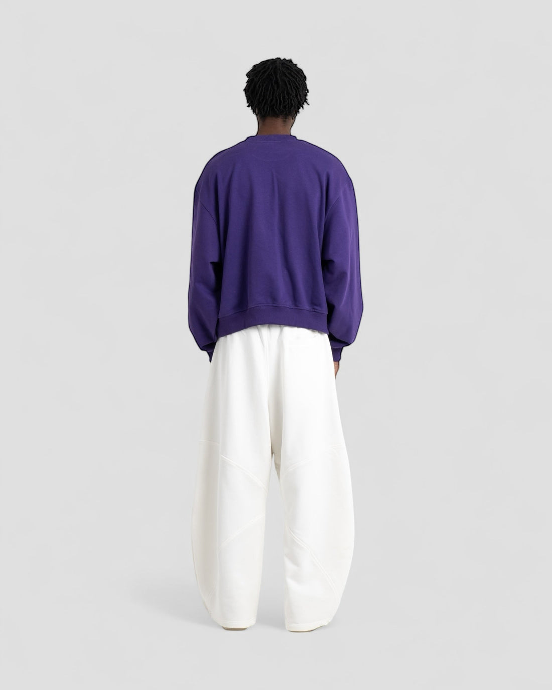 The Perfect Blank Purple Crewneck