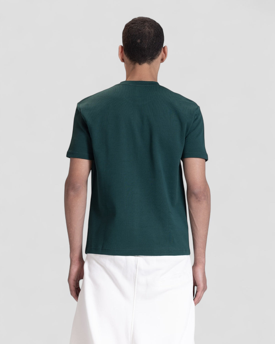 The Perfect Blank Teal Regular Fit Tshirt V1