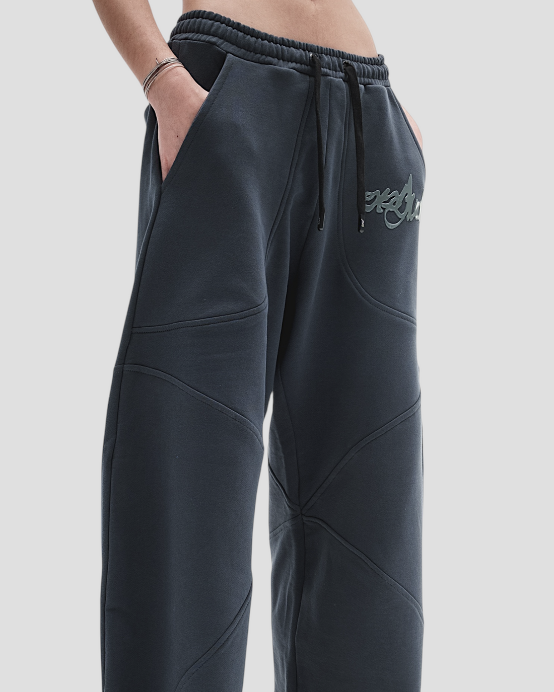 DEMENTE DARK GREY SWEATPANTS (PREORDER)