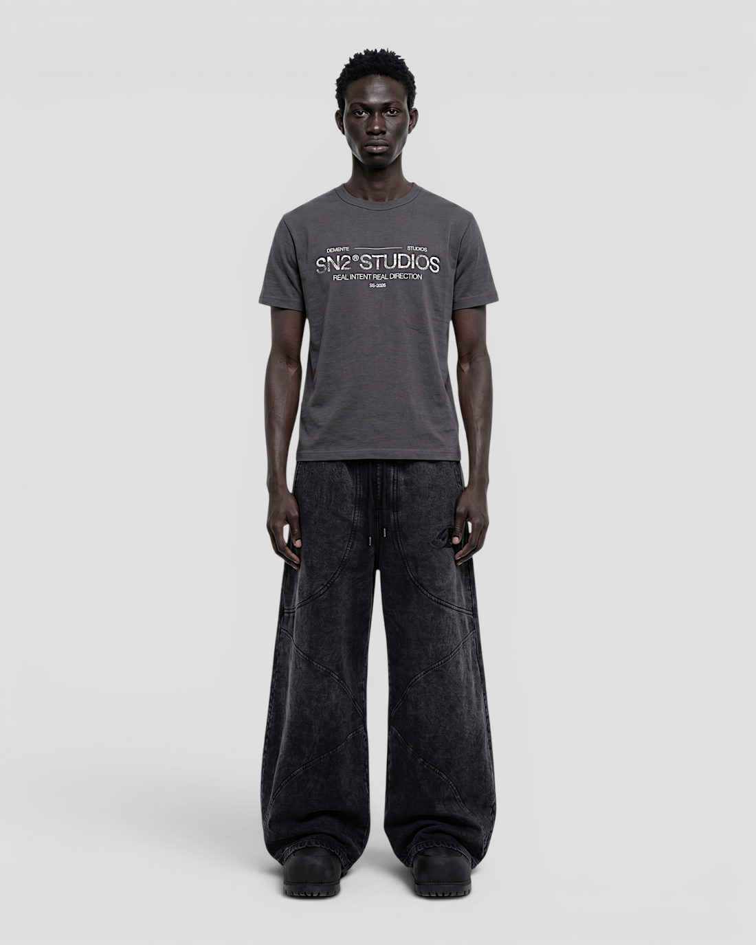SIGNO GREY REGULAR TEE