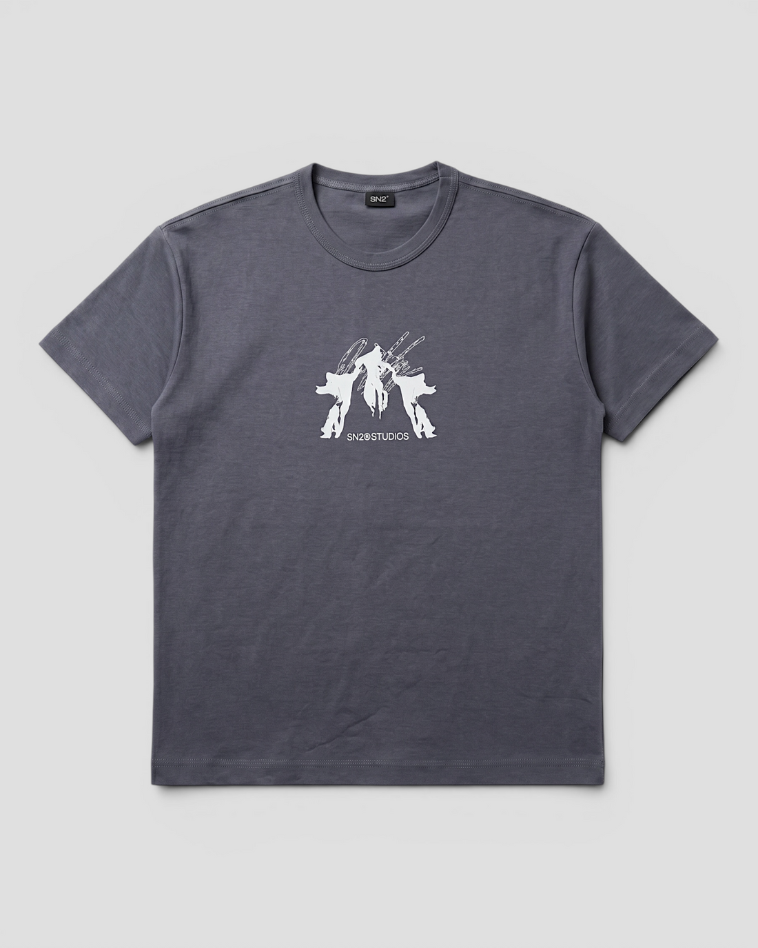 GENTE GREY REGULAR TEE