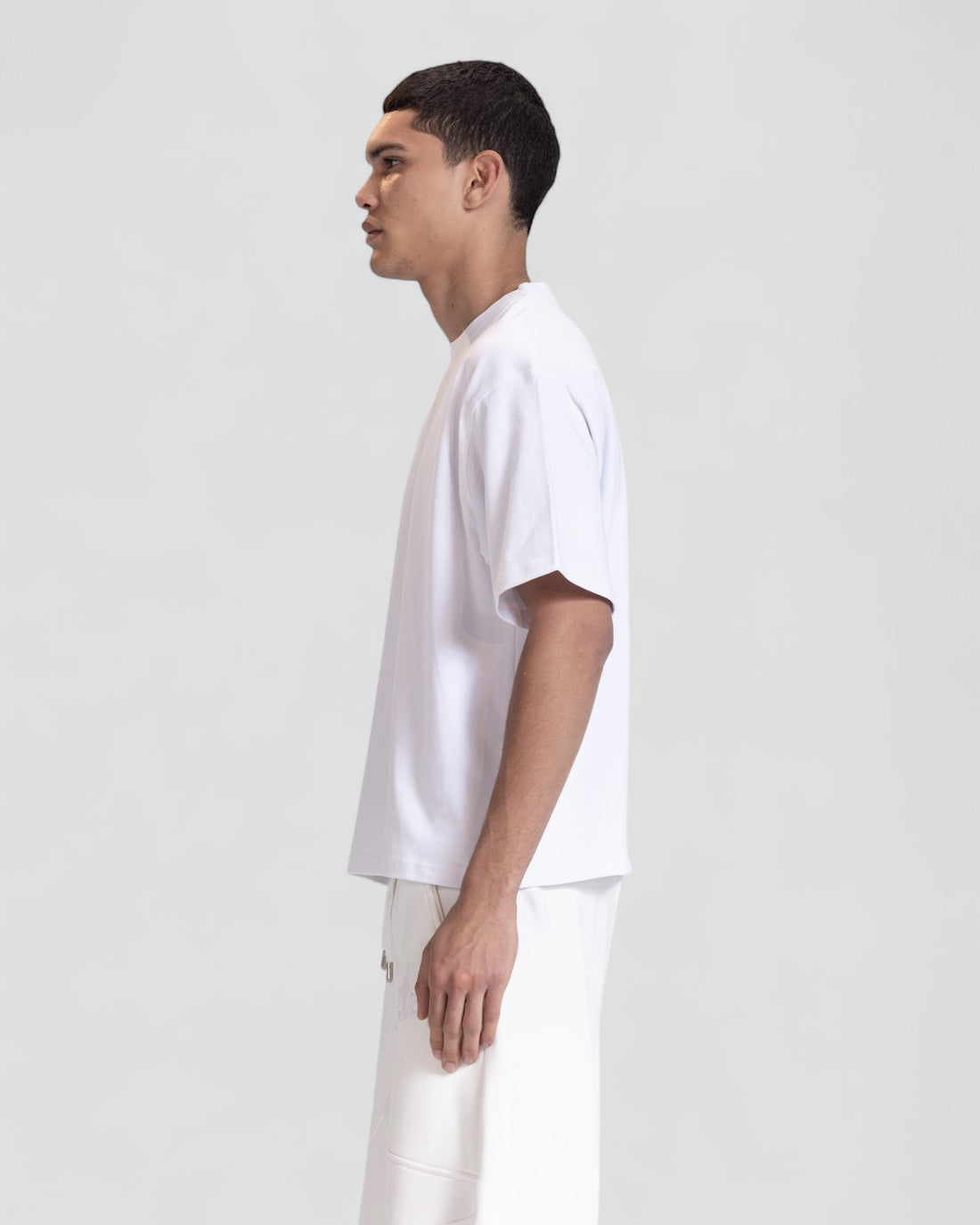 The Perfect Blank White Boxy Tshirt V1