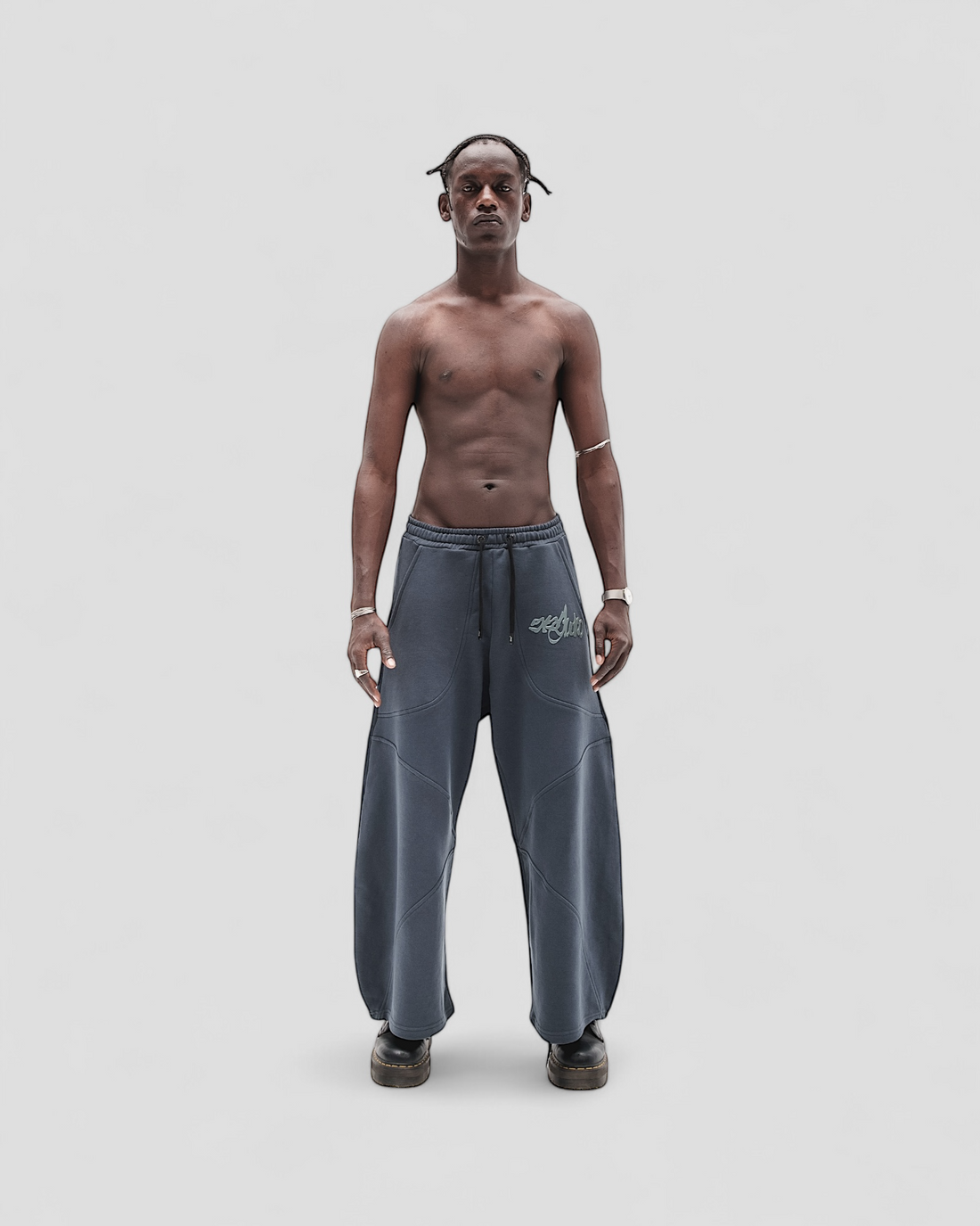 DEMENTE DARK GREY SWEATPANTS (PREORDER)