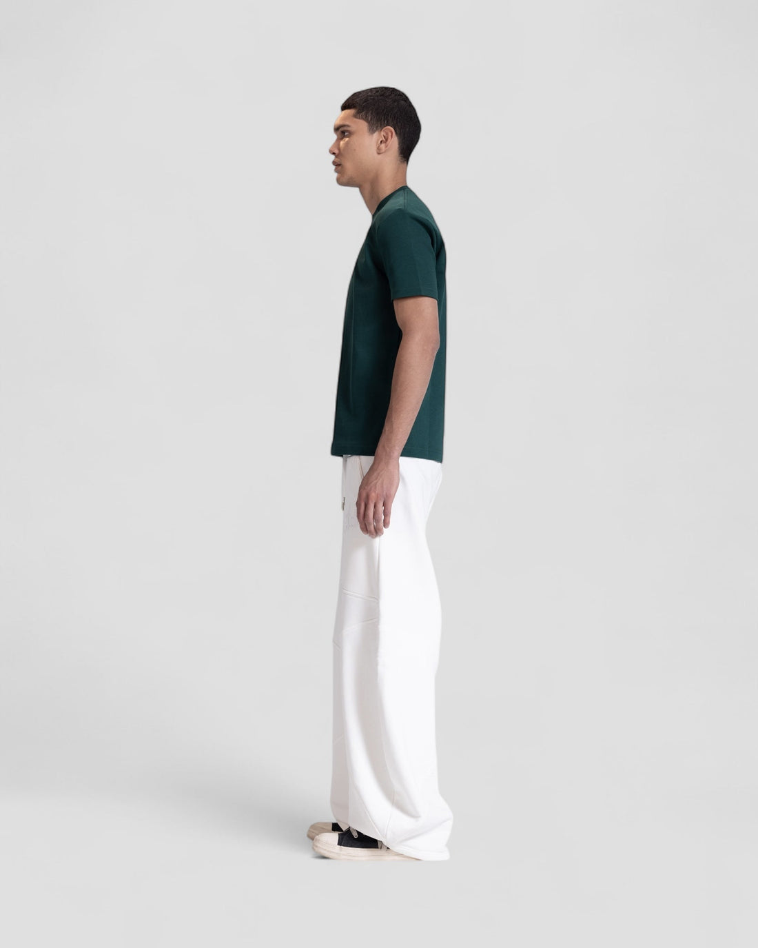 The Perfect Blank Teal Regular Fit Tshirt V1