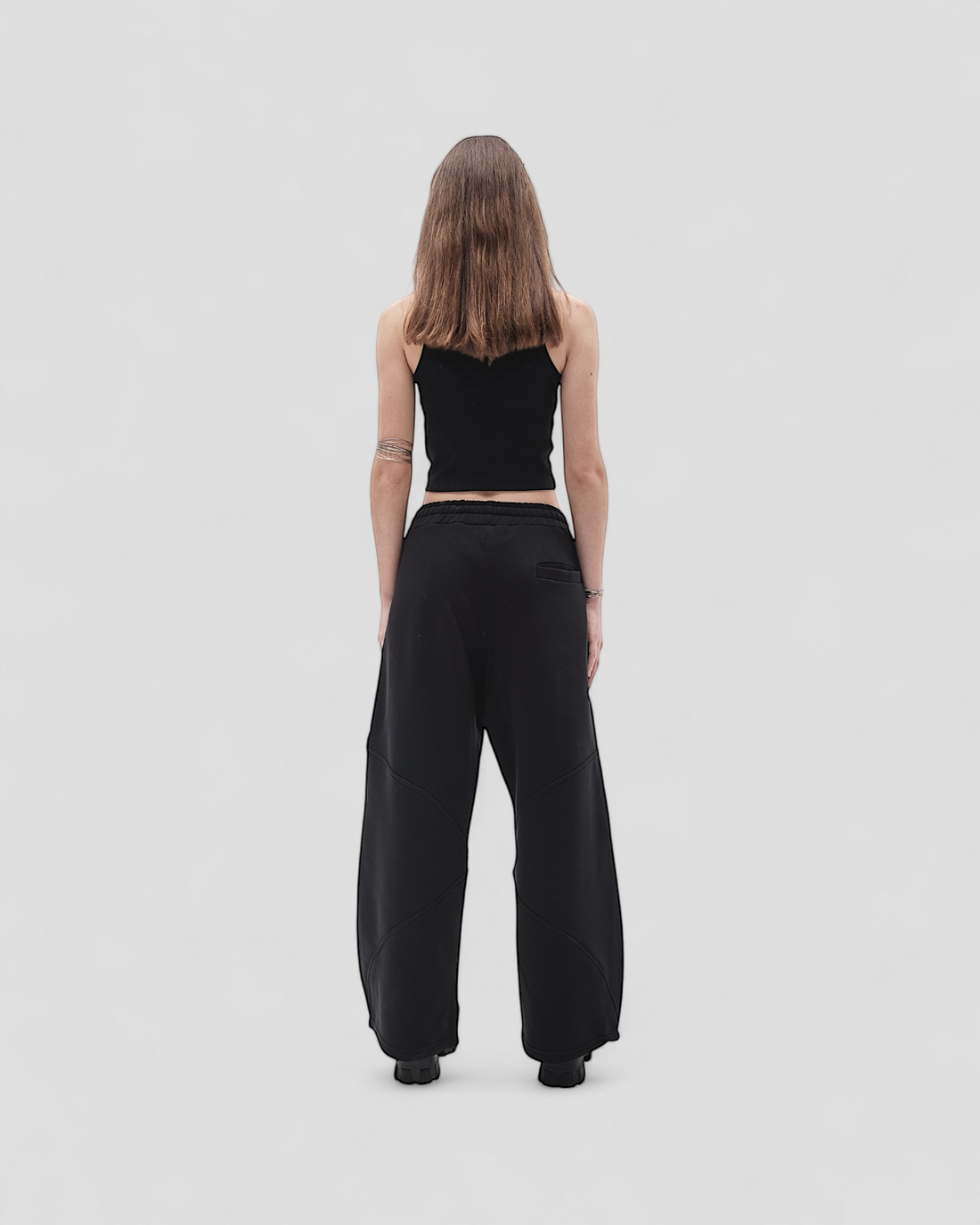 DEMENTE BLACK SWEATPANTS (PREORDERS)