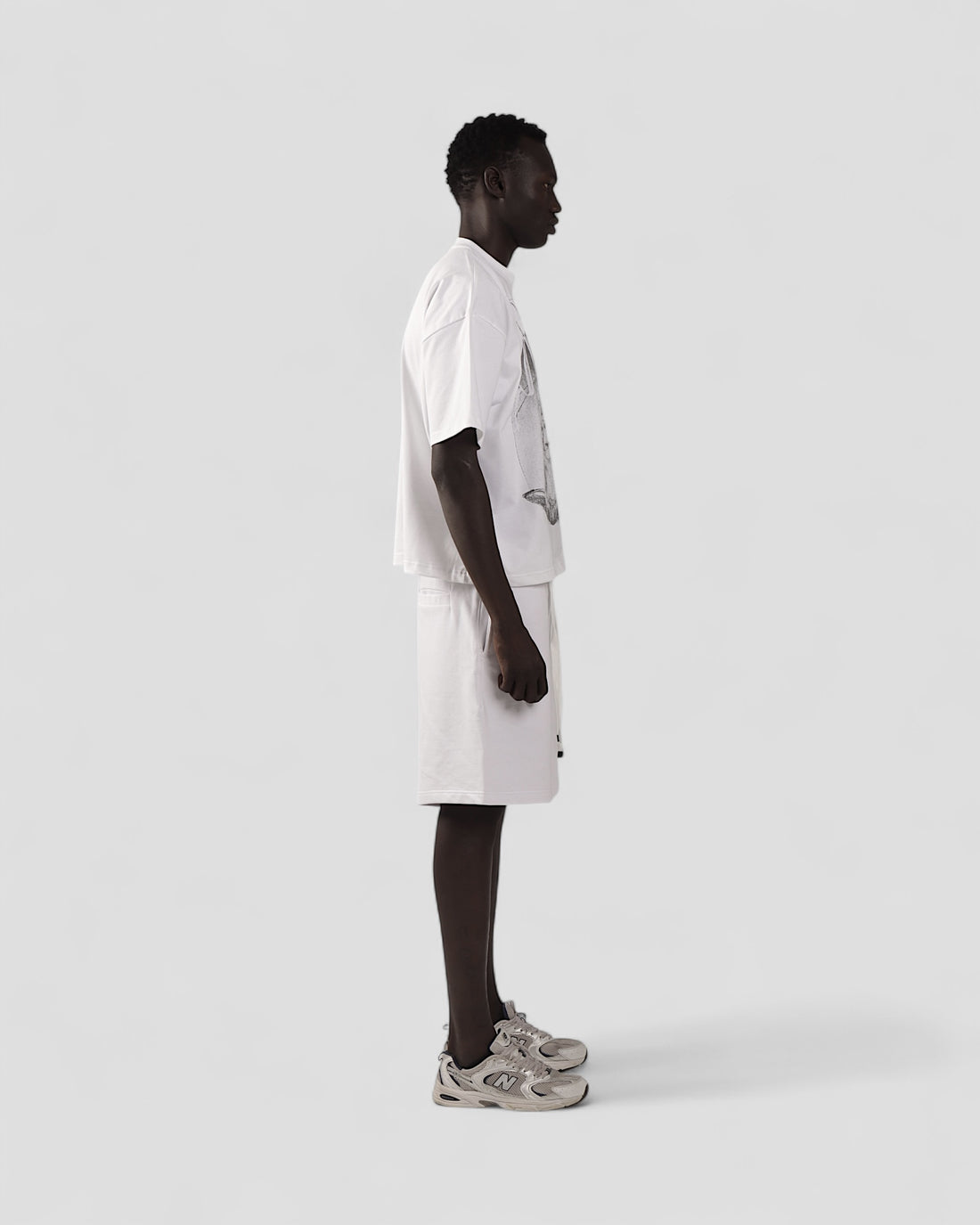 ESOTERIC WHITE BOXY TEE