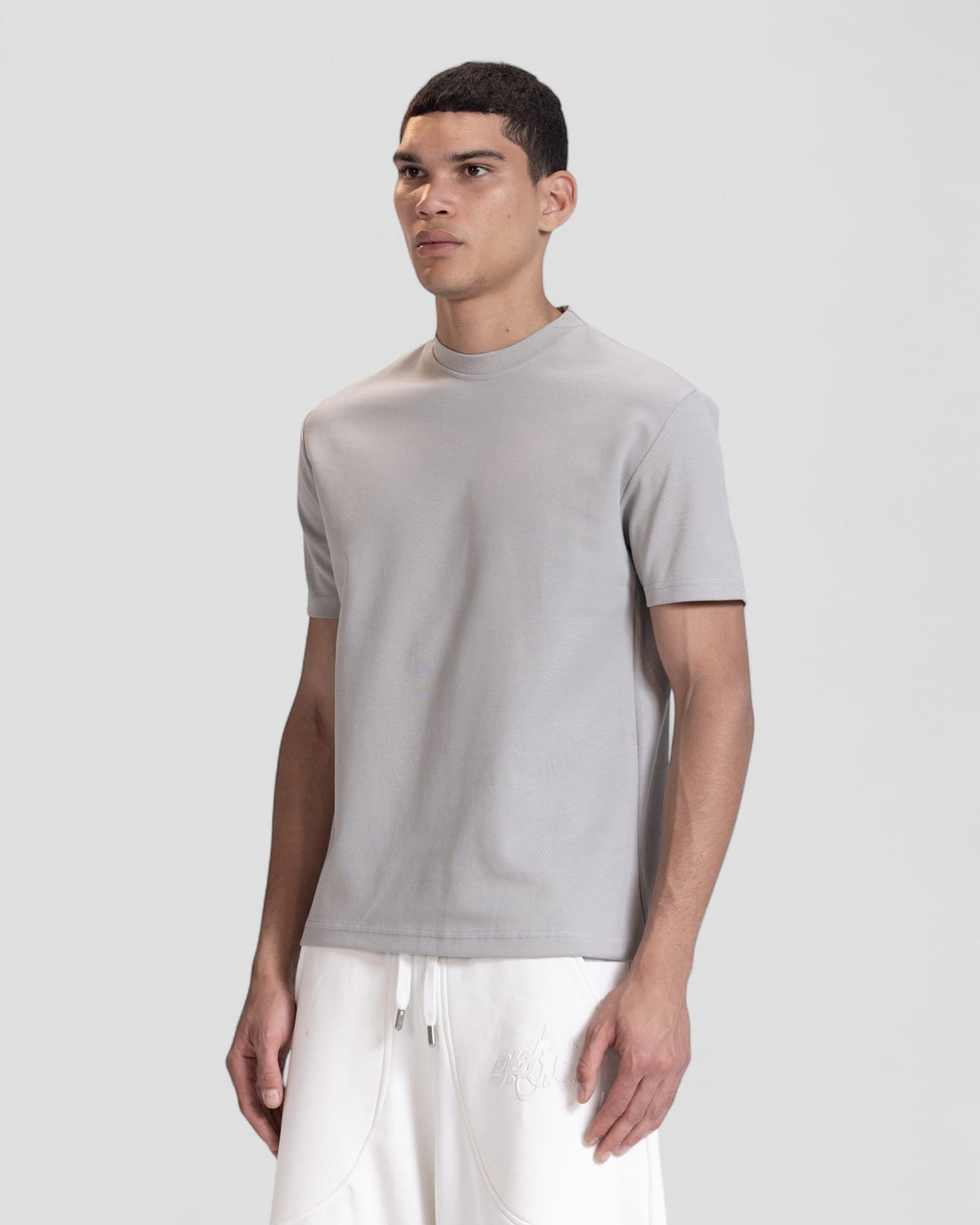 The Perfect Blank Grey Regular Fit Tshirt V1