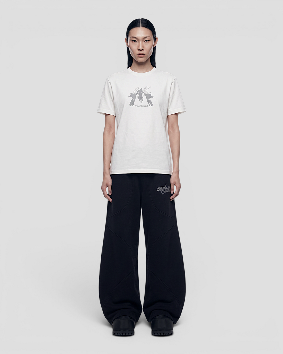 GENTE WHITE REGULAR TEE