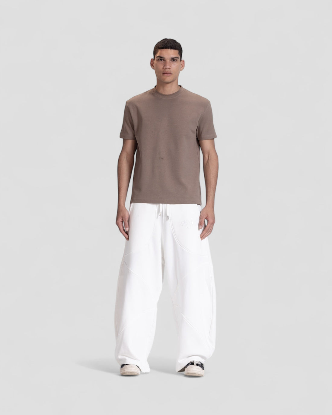 The Perfect Blank Brown Regular Fit Tshirt V1