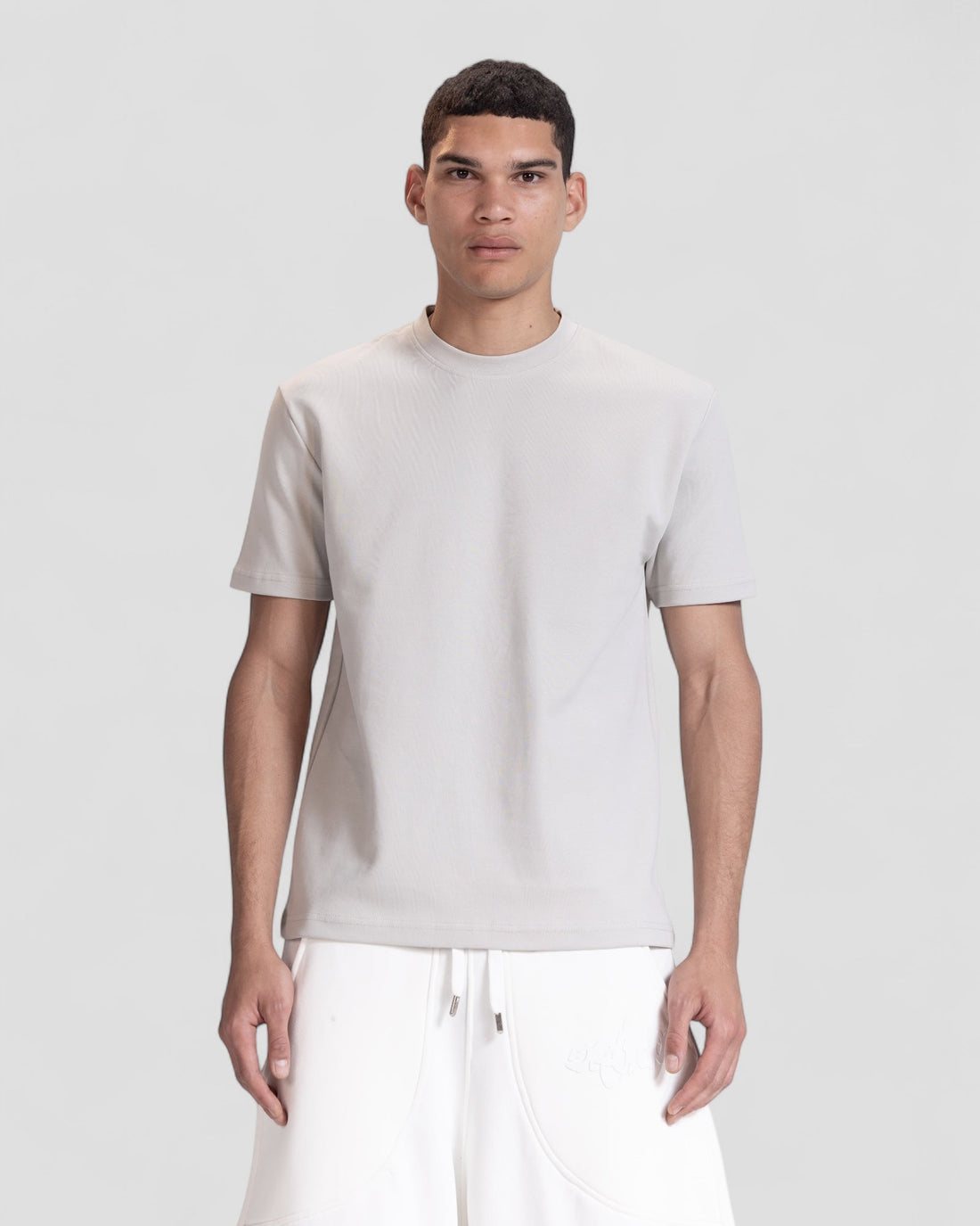 The Perfect Blank Light Grey Regular Fit Tshirt V1