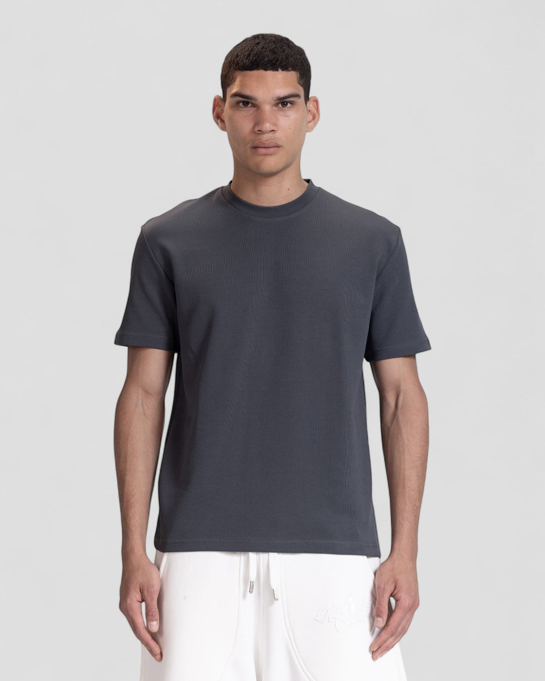 The Perfect Blank Dark Grey Regular Fit Tshirt V1