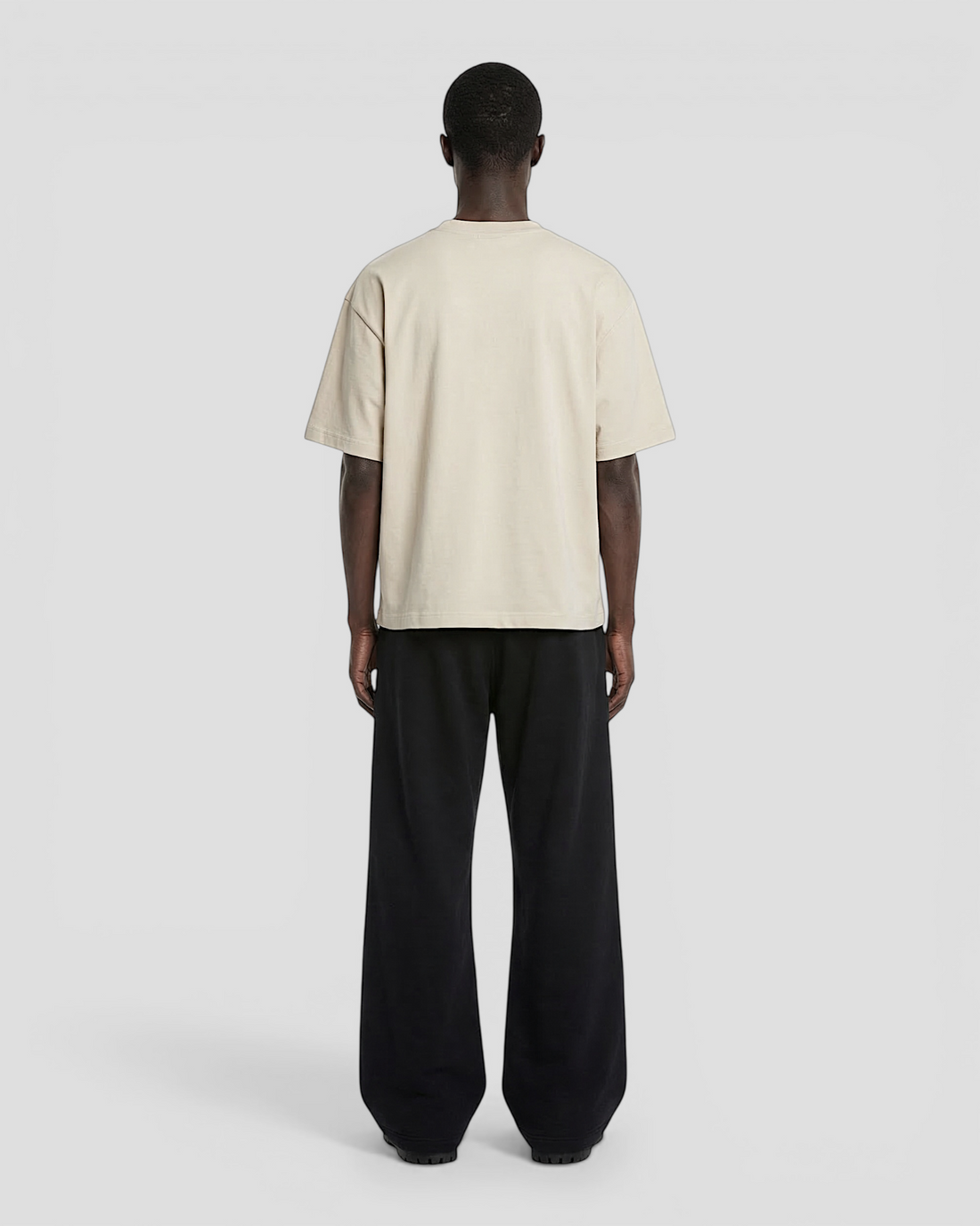 Norte Oversized Blank Beige Tee V2