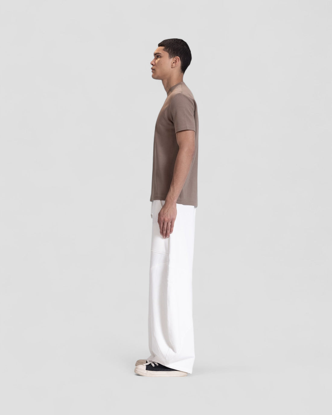 The Perfect Blank Brown Regular Fit Tshirt V1