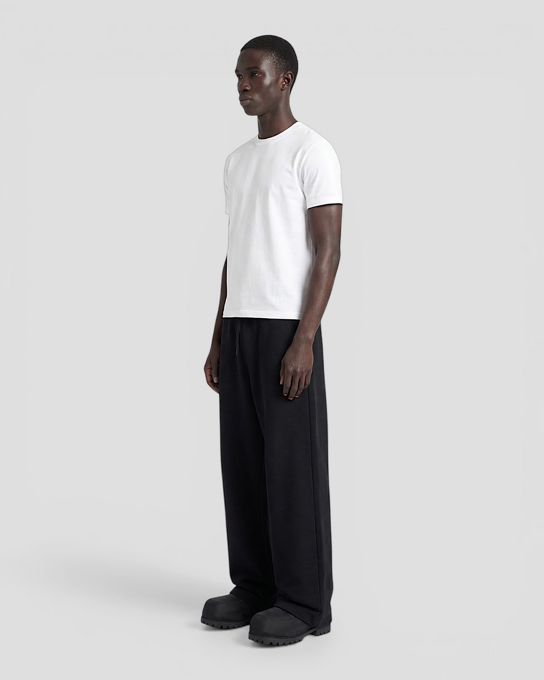 Luis Regular Blank White Tee V2
